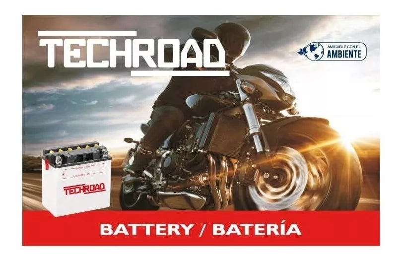 Bateria Gel 12N7-3B Tech Road