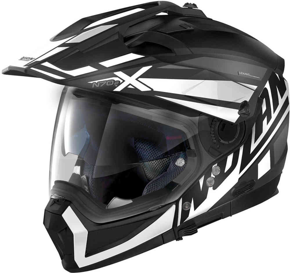 Casco N70-2 X Mirage N-com 54 Ngo Mate/Bco Nolan