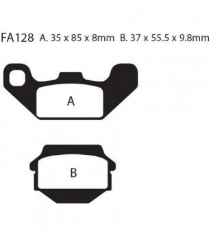 Zapata FA128X EBC