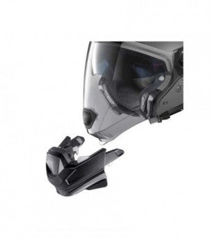 Casco N70-2 GT Glaring N-com 47 Ngo-rojo-bco