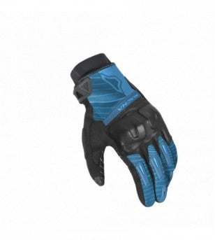 Guantes Text-Piel Attila Ngo-Azul