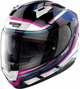 Casco N60-6 Lancer 65 Ngo-azul-rosa Nolan