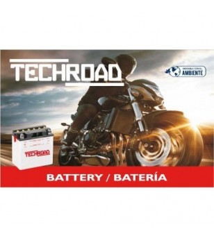 Batería 12N7-4B c/Electrolito Tech Road