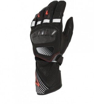 Guantes Piel Airpack Ngo/Bco