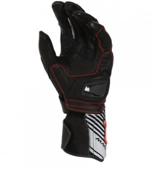Guantes Piel Airpack Ngo/Bco