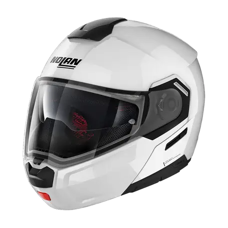 Casco N90-3  Special N-Com 15 Blanco Nolan