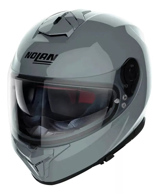 Casco N80-8 Classic N-com 008 Gris Nolan