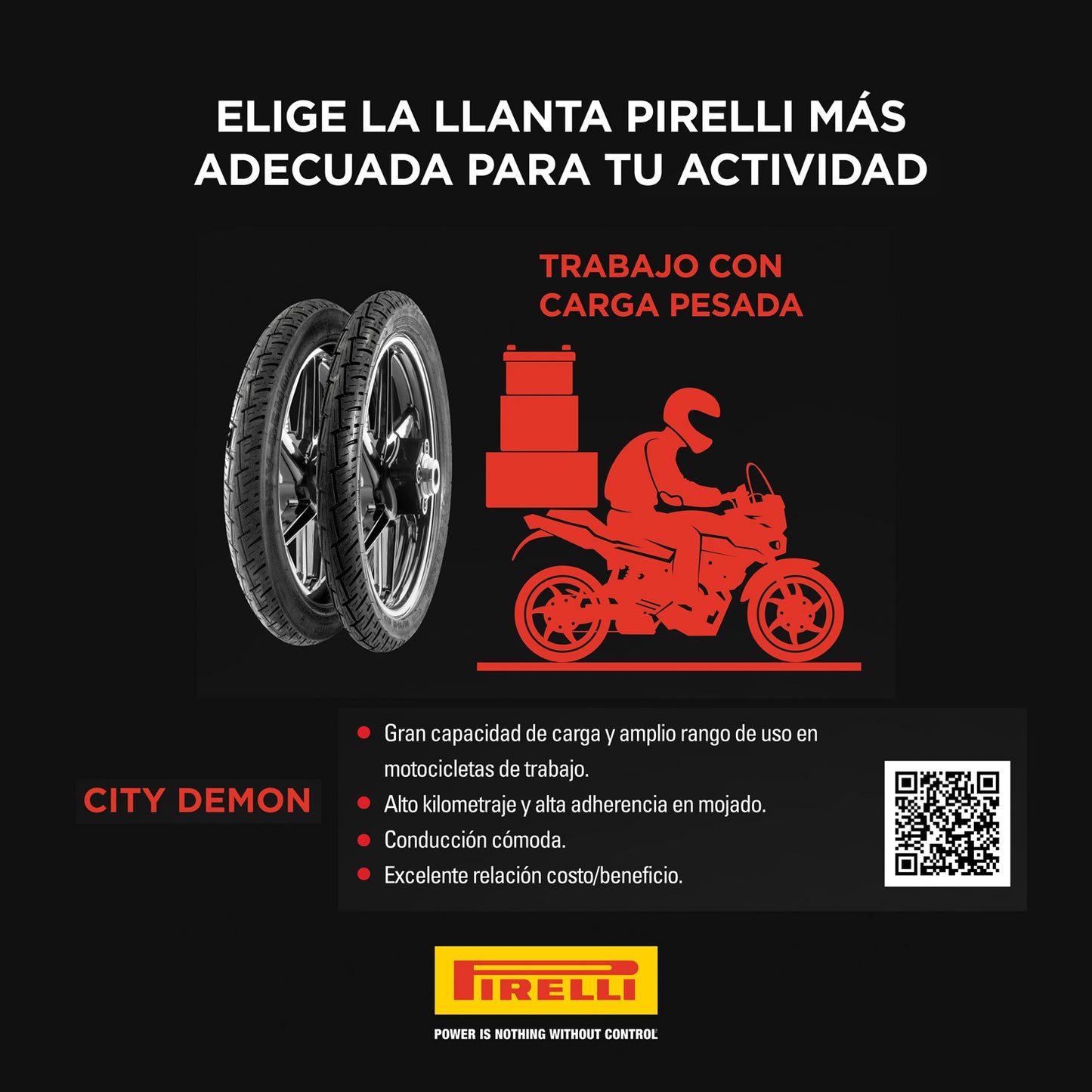 Llanta Pirelli City Demon