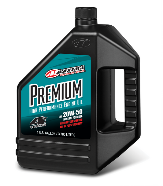 Lubricante Premium 20w50 4T 128OZ Galon Maxima