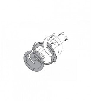 Kit fijacion bolsas sobredeposito YAM FZ9 -13 16- XT1200Z Supertener-10-16 BF05K Kappa