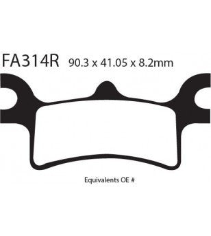 Zapata FA314R EBC