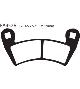 Zapata FA452R (Usar Tambien FA452SV) EBC