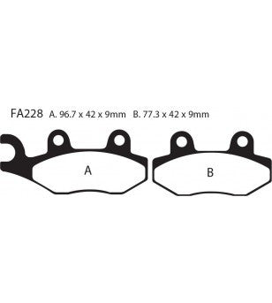 Zapata FA228HH EBC
