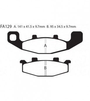 Zapata FA129HH EBC