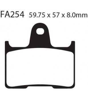 Zapata FA254HH (Usar Tambien FA254) EBC