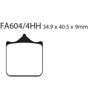 Zapata FA604-4HH EBC