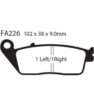 Zapata FA226HH (Usar Tambien FA226) EBC