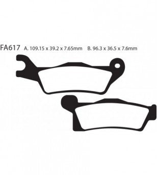 Zapata FA617R EBC