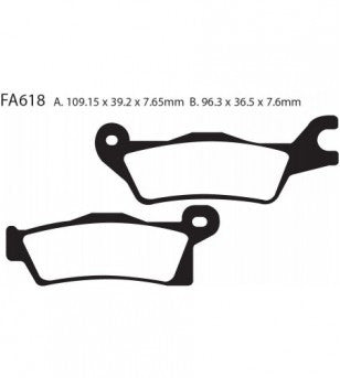 Zapata FA618R EBC