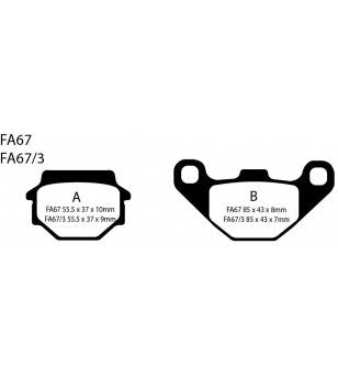 Zapata FA67-3 EBC