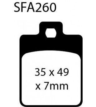 Zapata SFA260 EBC