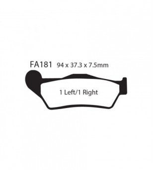 Zapata FA181R (Usar Tambien MXS181)