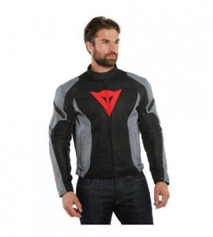 Chamarra Air Crono 2 Tex Ngo-Gris-Gris Charol Dainese