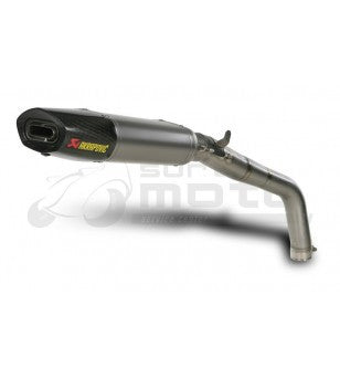 Slip-On Alto Titanio-Carbono Hon CBR 600 RR -13--16 S-H6SO16-HACT Akrapovic